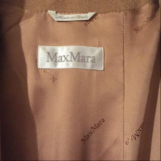 Max Mara - 希少サイズ 最高級白タグキャメル100%マックスマーラ