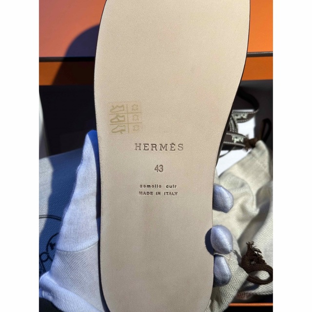 Hermes - エルメス HERMES メンズサンダル 《イズミール》 43 新品未
