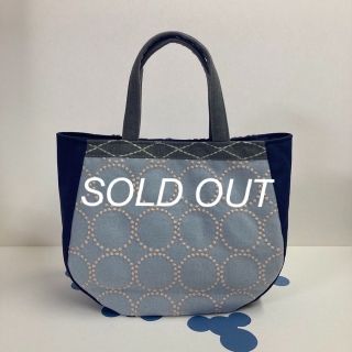ミナペルホネン ハンドメイド ちょこっとデカマチ トートバッグ metsa ミナペルホネン ハンドメイド ちょこっとデカマチトートバッグ dop