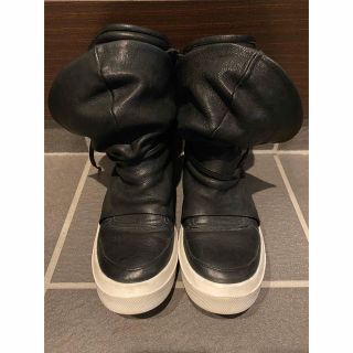 Rick Owens - Rick Owens リックオウエンス ブラックショートブーツ ...