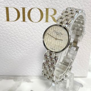 クリスチャンディオール(Christian Dior)の【希少】ChristianDior バギラ シェル盤　シルバー　腕時計(腕時計)