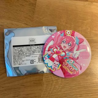 デリシャスパーティプリキュア ドリームステージ限定缶バッジ キュアプレシャス(キャラクターグッズ)