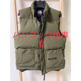 カナダグース(CANADA GOOSE)のハンコック様専用　カナダグース　ウィンザーベスト　Sサイズカーキ (ダウンベスト)