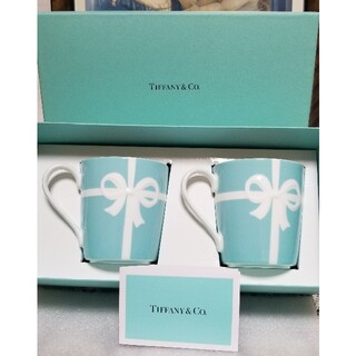 Tiffany & Co. - ティファニーマグカップ　新品未使用　ペアマグカップ