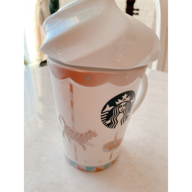 Starbucks(スターバックス)の値下げ！スターバックス　25周年記念　マグカップ　グラス　2点　ベアリスタ インテリア/住まい/日用品のキッチン/食器(グラス/カップ)の商品写真