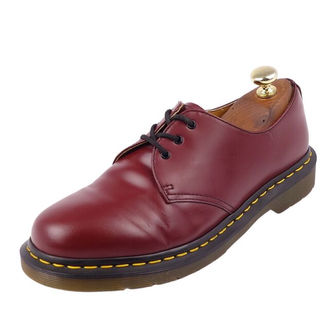 美品 ドクターマーチン Dr.Martens レザーシューズ 3ホール ローカット