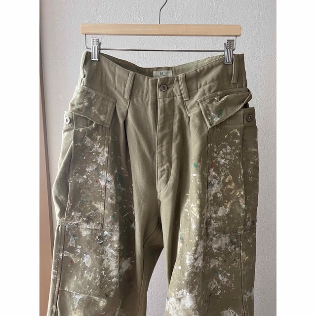 COMOLI(コモリ)のHERILL レショップ別注　DUCK SPLASH CARGO PANTS メンズのパンツ(ワークパンツ/カーゴパンツ)の商品写真