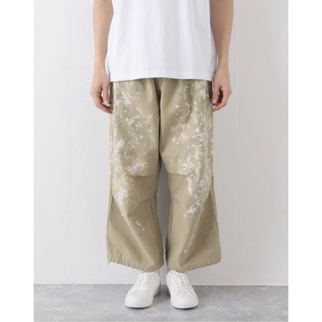 HERILL レショップ別注 DUCK SPLASH CARGO PANTS-