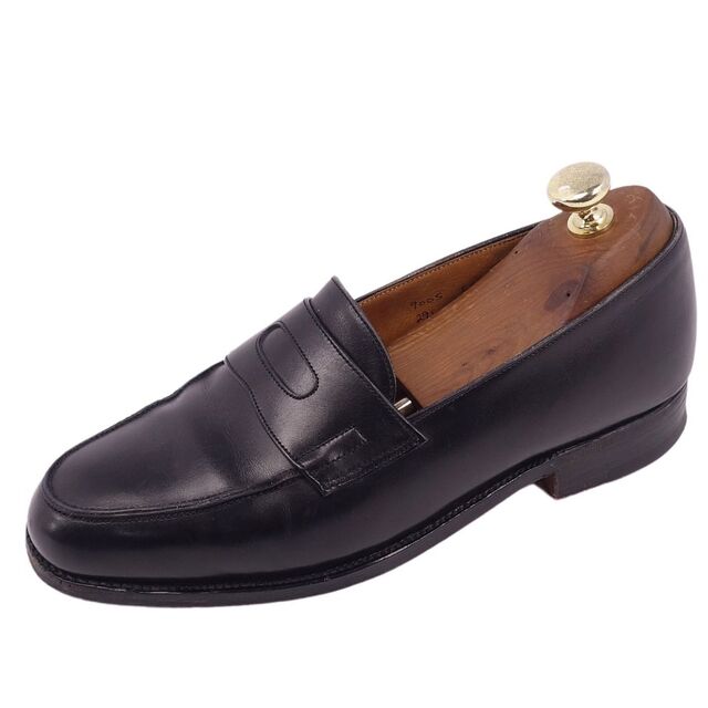 ジョンロブ JOHN LOBB ローファー LOPEZ ロペス カーフレザー モカシン メンズ シューズ 靴 メンズ 6EE(24.5cm相当) ブラック