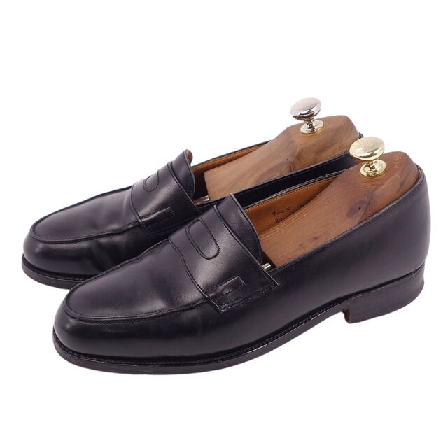 ジョンロブ JOHN LOBB ローファー LOPEZ ロペス カーフレザー モカシン メンズ シューズ 靴 メンズ 6EE(24.5cm相当) ブラック