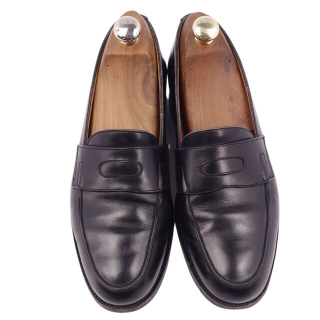 ジョンロブ JOHN LOBB ローファー LOPEZ ロペス カーフレザー モカシン メンズ シューズ 靴 メンズ 6EE(24.5cm相当) ブラック