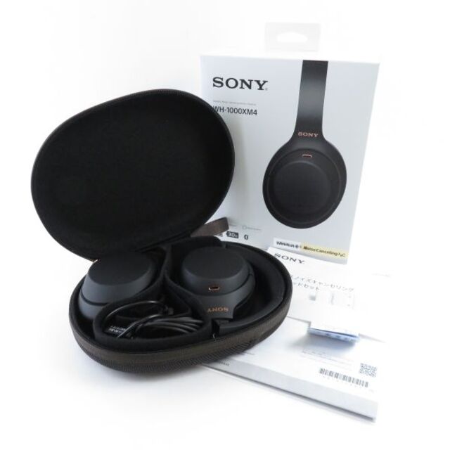 美品SONY ソニー WH-1000XM4 ワイヤレスノイズキャンセリングステレオヘッドセット 1点ヘッドホン 兼用 HN3C | フリマアプリ ラクマ