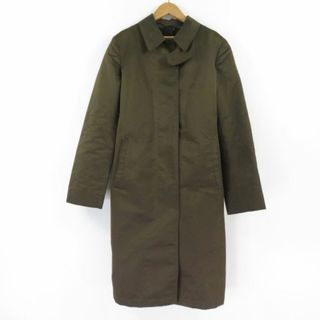 ジルサンダー(Jil Sander)の美品JIL SANDER ジルサンダー JSWI125925 WI440100 ステンカラートレンチコート 1点34(XSサイズ相当） ポリエステル カーキブラウン Bombay スプリング アウタ レディース AU1269B1 (ロングコート)