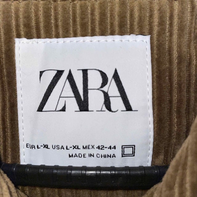 ZARA(ザラ)のZARA コーデュロイジャケット メンズのジャケット/アウター(モッズコート)の商品写真