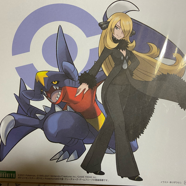 新品未開封】限定色紙付き シロナ with ガブリアス コトブキヤ