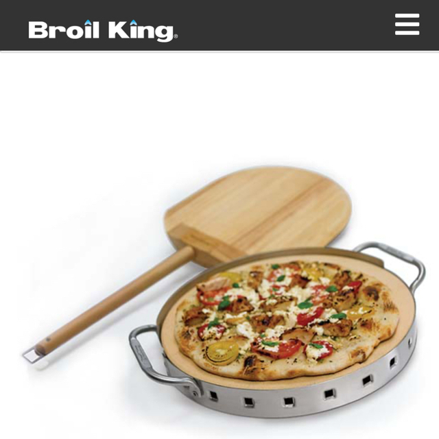 【新品未使用】Broil King ピザ作りセット