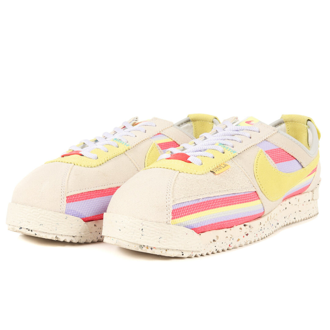 NIKE(ナイキ)のNIKE ナイキ UNION CORTEZ SP LEMON FROST (DR1413-100) 22SS ユニオン コルテッツ レモンフロスト グレーフォグ サイズ：US9.5 27.5cm スニーカー コラボ 【メンズ】【中古】【美品】 メンズの靴/シューズ(スニーカー)の商品写真