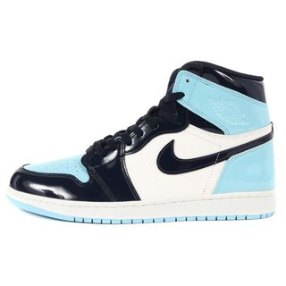 ナイキ(NIKE)のNIKE ナイキ WMNS AIR JORDAN 1 HIGH OG UNC (CD0461-401) 2019年 ウィメンズ エアジョーダン 1 ハイ ノースカロライナ大学 オブジディアン ブルーチル サイズ：WMNS US12 29.0cm スニーカー 【メンズ】(スニーカー)