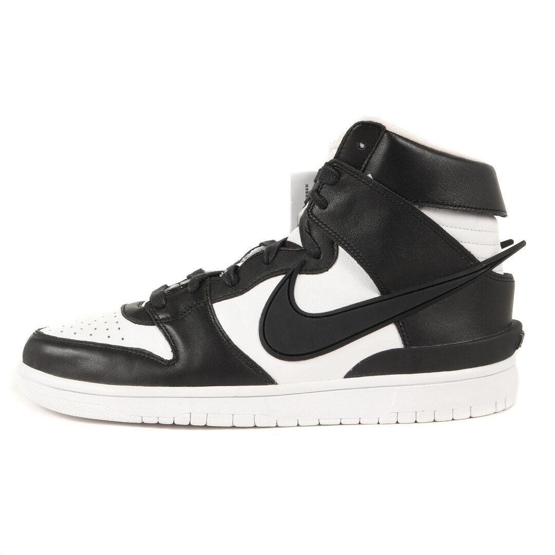 AMBUSH(アンブッシュ)のAMBUSH アンブッシュ NIKE DUNK HIGH BLACK (CU7544-001) 20AW ナイキ ダンク ハイ ブラック ブラック ホワイト 黒白 サイズ：US10.5 28.5cm スニーカー コラボ【メンズ】 メンズの靴/シューズ(スニーカー)の商品写真