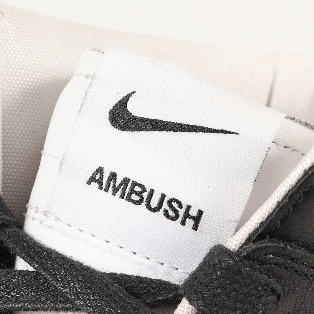 AMBUSH(アンブッシュ)のAMBUSH アンブッシュ NIKE DUNK HIGH BLACK (CU7544-001) 20AW ナイキ ダンク ハイ ブラック ブラック ホワイト 黒白 サイズ：US10.5 28.5cm スニーカー コラボ【メンズ】 メンズの靴/シューズ(スニーカー)の商品写真