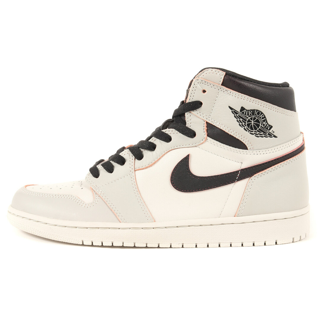 NIKE ナイキ AIR JORDAN 1 RETRO HIGH OG DEFIANT NYC TO PARIS (CD6578-006) 2019年 エアジョーダン 1 ハイ OG デファイアント ライトボーン ブラック サイズ：US10.5 28.5cm スニーカー【メンズ】【K3619】