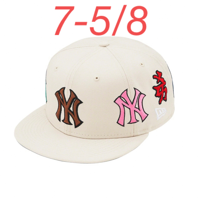 Supreme New York Yankees Kanji New Eraキャップ