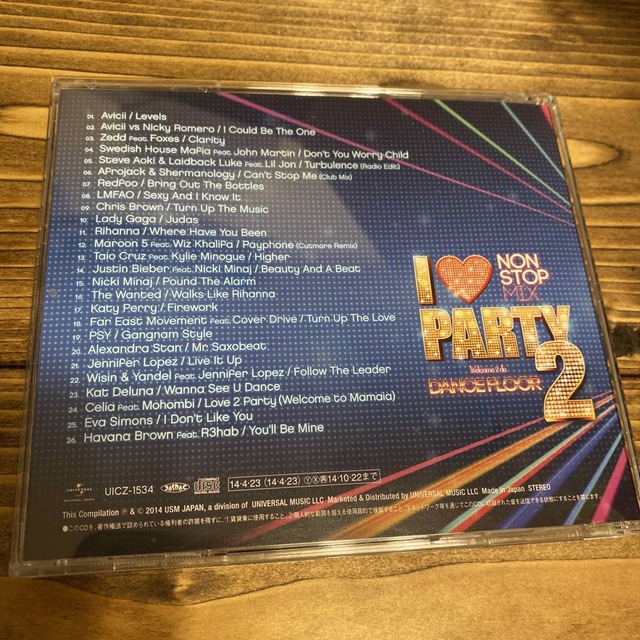 I❤︎PARTY2 NON STOP MIX エンタメ/ホビーのCD(クラブ/ダンス)の商品写真