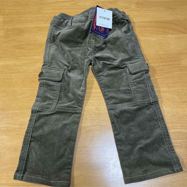 キムラタン(キムラタン)のコーデュロイ　カーゴ　パンツ　95 新品 キッズ/ベビー/マタニティのキッズ服男の子用(90cm~)(パンツ/スパッツ)の商品写真