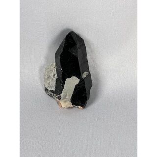モリオン原石　黒水晶　チベット産　パワーストーン　天然石　鉱物　33.8g(置物)