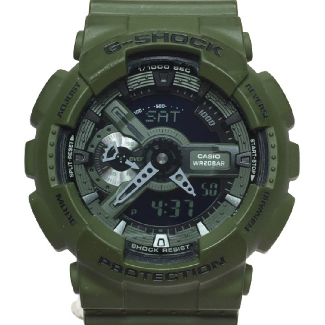 CASIO(カシオ)の◎◎CASIO カシオ G-SHOCK クォーツ メンズ 腕時計 GA-110LP パンチング・パターン・シリーズ カーキグリーン メンズの時計(腕時計(デジタル))の商品写真