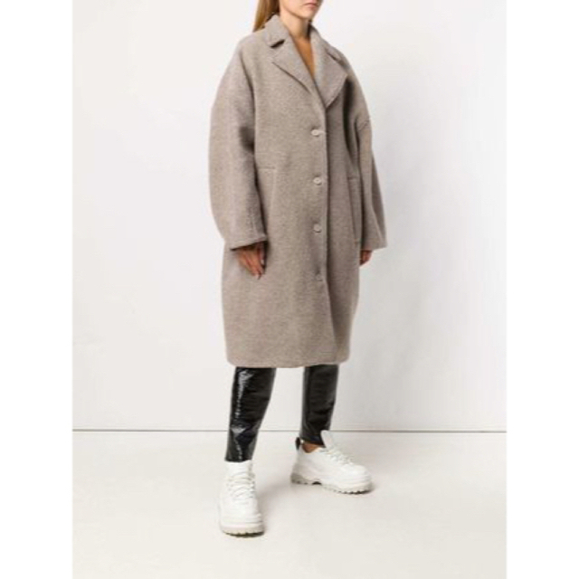 売り切れ必至!ジャケット/アウターMM6 ウールブレンドコート Wool blend coat サイズ40 www
