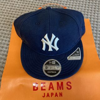 BEAMS PLUS x New Era LOOPWHEELER ネイビー