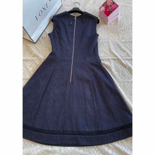フォクシーFOXEY ワンピース♡デニム♡Reneお好きな方にも - ひざ丈