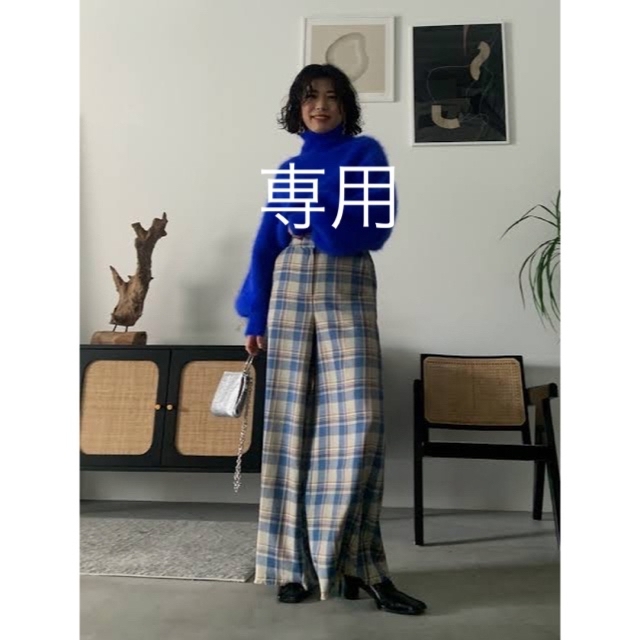 Ameri VINTAGE(アメリヴィンテージ)のアメリヴィンテージ  WIND AND SEA CHECK PANTS レディースのパンツ(カジュアルパンツ)の商品写真