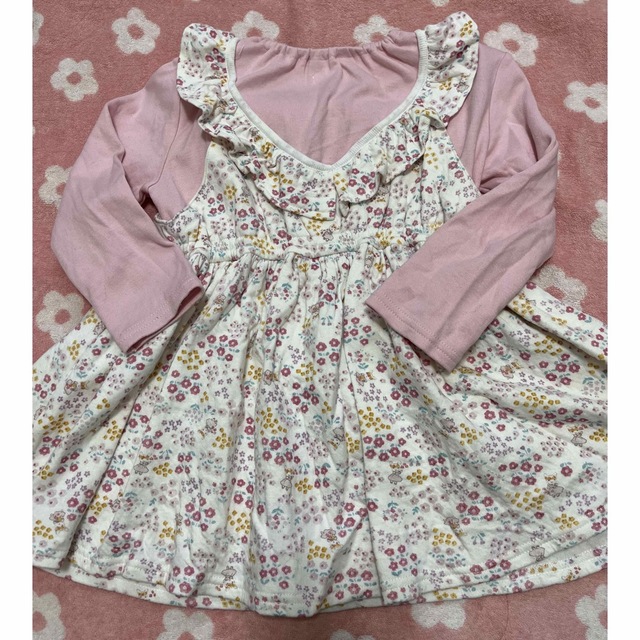 coeur a coeur(クーラクール)のクーラクール ワンピース 100 キッズ/ベビー/マタニティのキッズ服女の子用(90cm~)(ワンピース)の商品写真