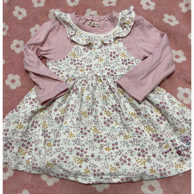 coeur a coeur(クーラクール)のクーラクール ワンピース 100 キッズ/ベビー/マタニティのキッズ服女の子用(90cm~)(ワンピース)の商品写真