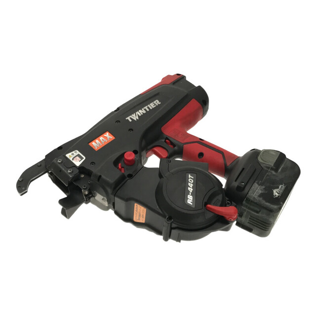 ☆中古品☆MAX マックス 14.4V 鉄筋結束機 ツインタイア RB-440T-B2C/1440A バッテリー2個(4.0Ah) 充電器 ケース ツインタイヤ 64645 ☆中古品☆MAX マックス 14.4V 鉄筋結束機 ツインタイア RB-440T-B2C/1440A バッテリー2個(4.0Ah) 充電器 ケース ツインタイヤ 64645