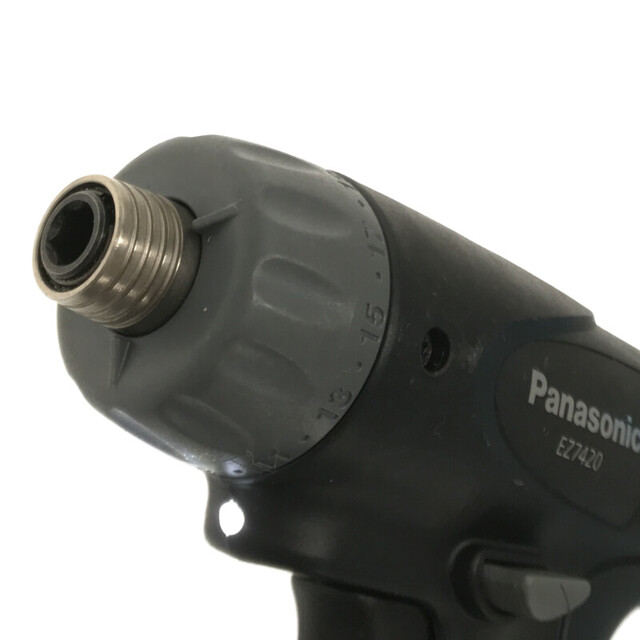 Panasonic(パナソニック)の美品☆Panasonic パナソニック 7.2V 充電ドリルドライバー EZ7420LA2S-B 黒/ブラック バッテリー2個(1.5Ah) 充電器 ケース 64721 自動車/バイクのバイク(工具)の商品写真