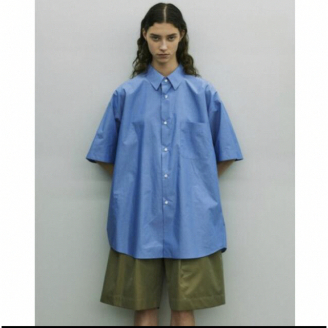 stein 22SS OVERSIZED SS SHIRT（Blue）