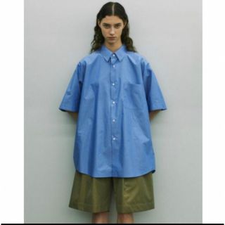 シュタイン(stein)のstein 22SS OVERSIZED SS SHIRT（Blue）(シャツ)