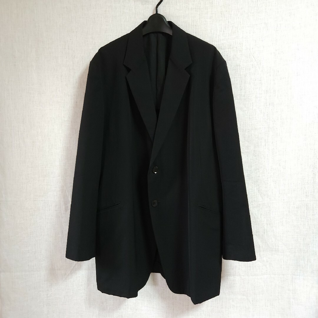 yohji yamamoto 22aw 変形スリーブ　シルクサテン　ジャケット