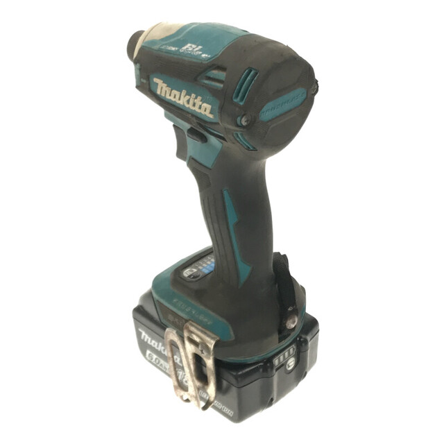 Makita(マキタ)の☆中古品☆makita マキタ 18V 充電式インパクトドライバ TD172D 青/ブルー バッテリー1個(BL1860B)付き 64829 自動車/バイクのバイク(工具)の商品写真