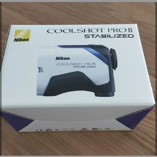 Nikon - 新品　coolshot proⅱ stabilized　ゴルフレーザー飛距離計