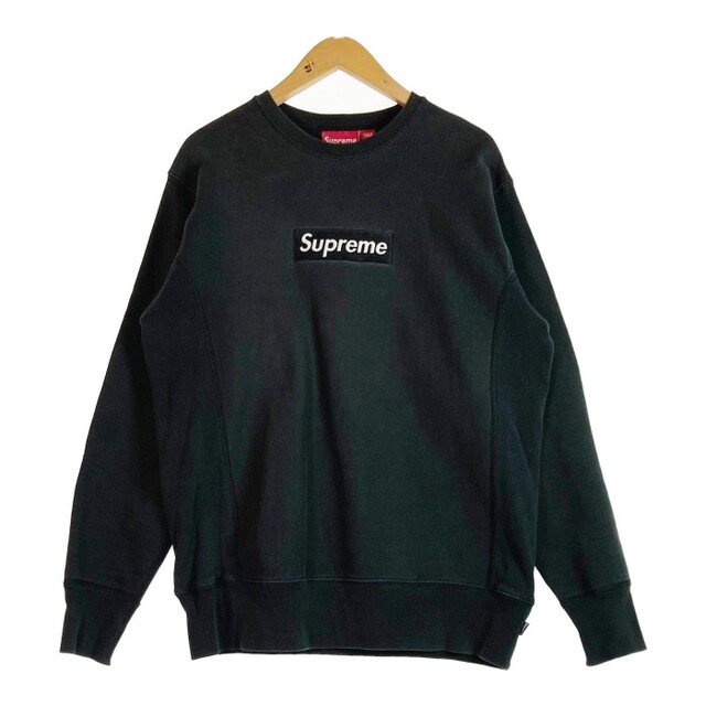 超歓迎】 Supreme - sizeM ブラック ボックスロゴ スウェット 02AW