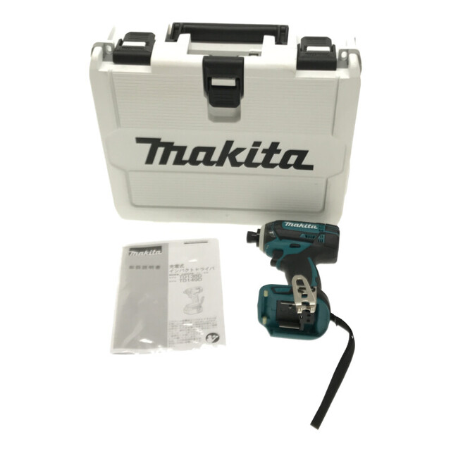 Makita ☆未使用品☆makita マキタ 18V 充電式インパクトドライバ TD149DZ 青/ブルー 本体＋説明書＋ケース付  65044の通販 by 工具販売専門店Borderless(ラクマ店)｜マキタならラクマ