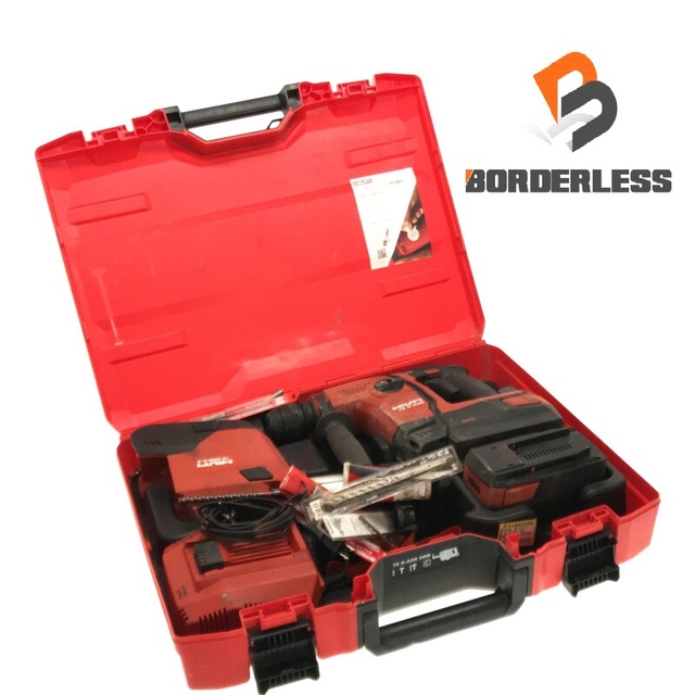 ☆中古品 ビット13本付♪☆HILTI ヒルティ 36V充電式 ☆中古品 ビット13本付♪☆HILTI ヒルティ 36V充電式