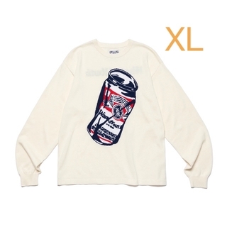 ヒューマンメイド(HUMAN MADE)のXL Wasted Youth Budweiserコラボ缶グラフィック セーター(ニット/セーター)