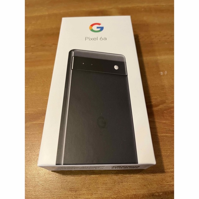 新品　Google Pixel6a Charcoal 128GB SIMフリー