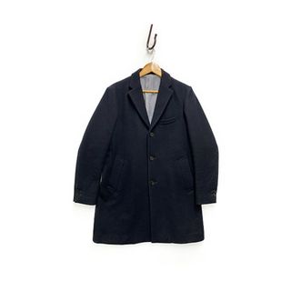 BEAMS✕ハリスツイード千鳥柄ウールコート