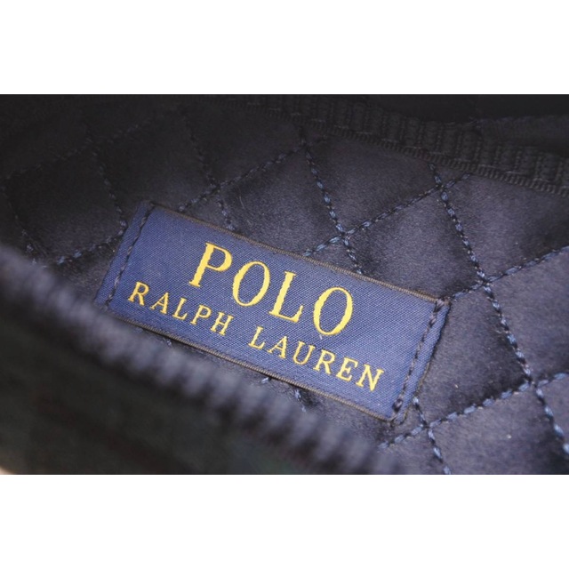 POLO RALPH LAUREN(ポロラルフローレン)のPOLO RALPH LAUREN ポロ・ラルフローレン フラットシューズ チェック柄 ベア刺繍 サイズUS10 美品 中古 46288 レディースの靴/シューズ(その他)の商品写真